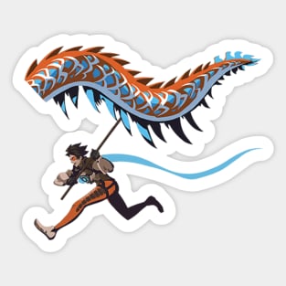 Tracer Dragon Dance Sticker